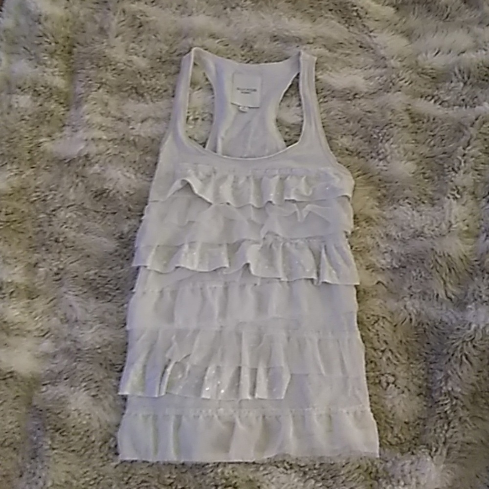 Gilly Hicks sz small oatmeal white tank